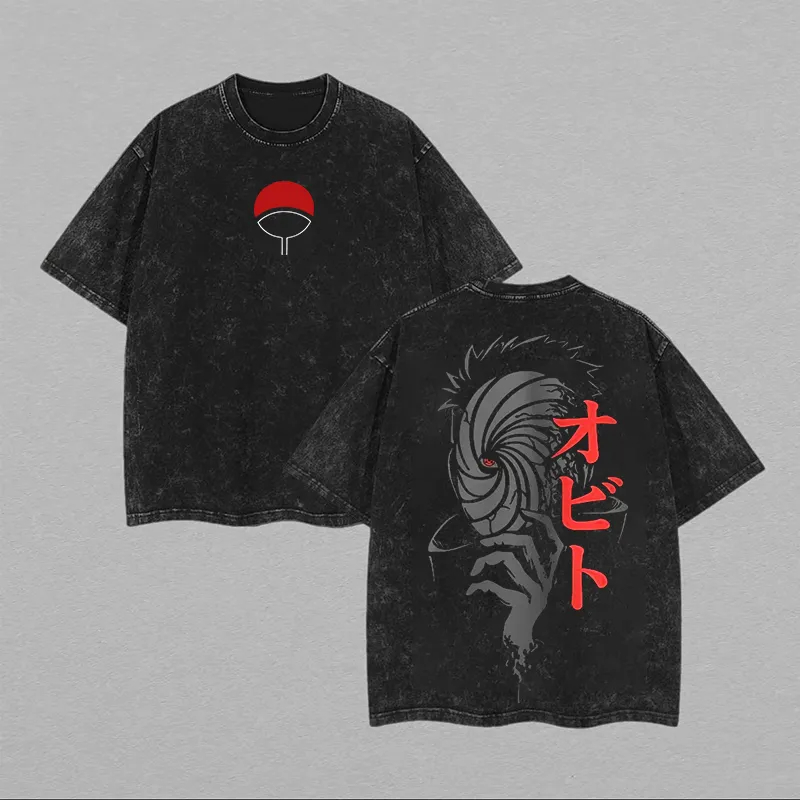 Naruto Shisui Uchiha T Shirt M - Acid Wash Vintage Graphic T Shirt review and price
