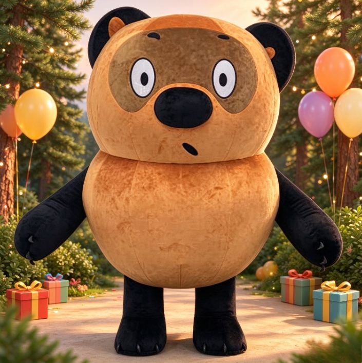 Brown Black Bear Inflatable Ma - Suits review and price