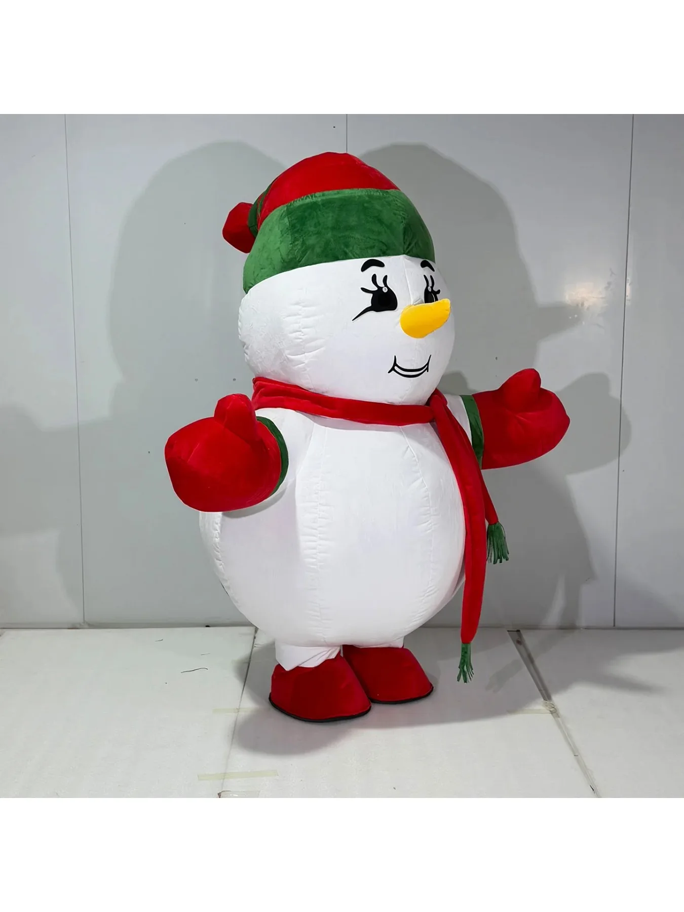 Inflatable Snowman Mascot Cost - Suits review and price