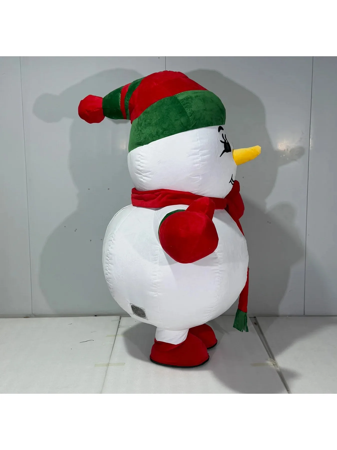 Inflatable Snowman Mascot Cost - Suits review and price